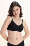 Zivame Double Layered Non Wired 3/4th Coverage Tshirt Bra (Pack of 2) - Multicolor — thumbnail 7